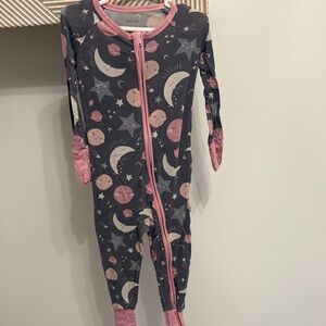 Little Sleepies- Moon Print
